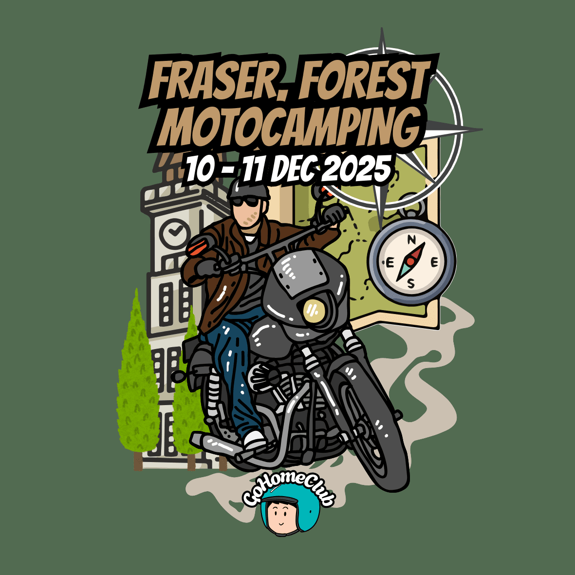 Trip Fraser, Forest
